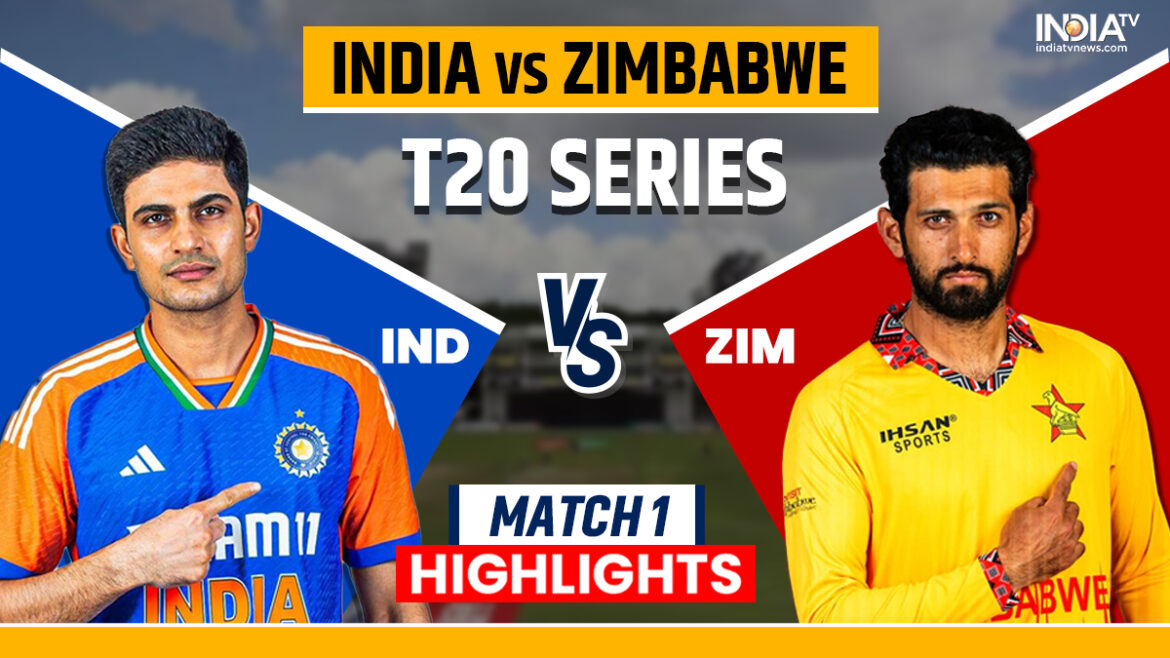 india national cricket team vs zimbabwe national cricket team match scorecard